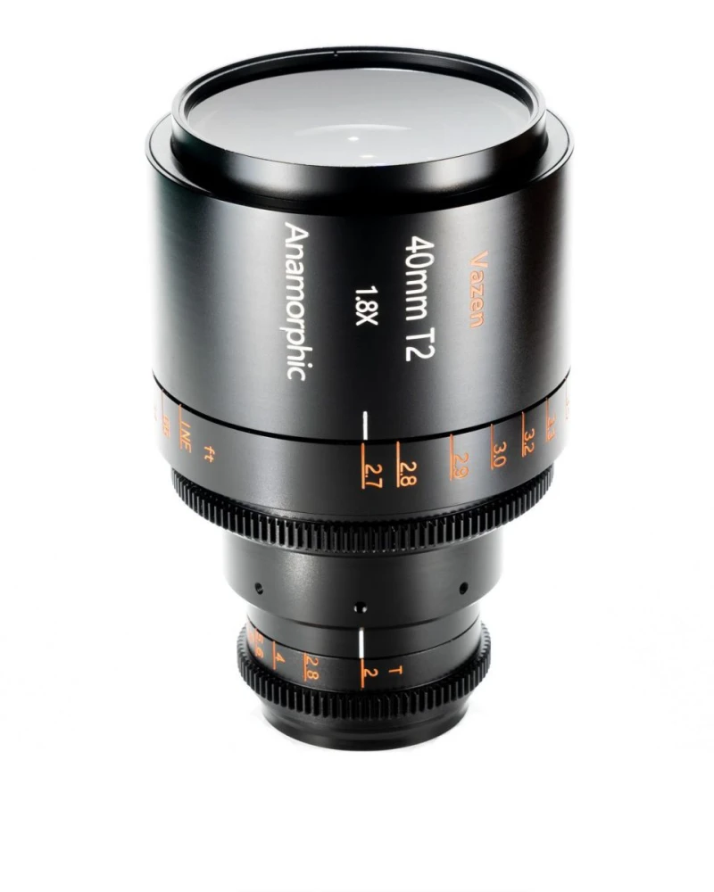40mm T2 1.8x Anamorphic av Vazen.